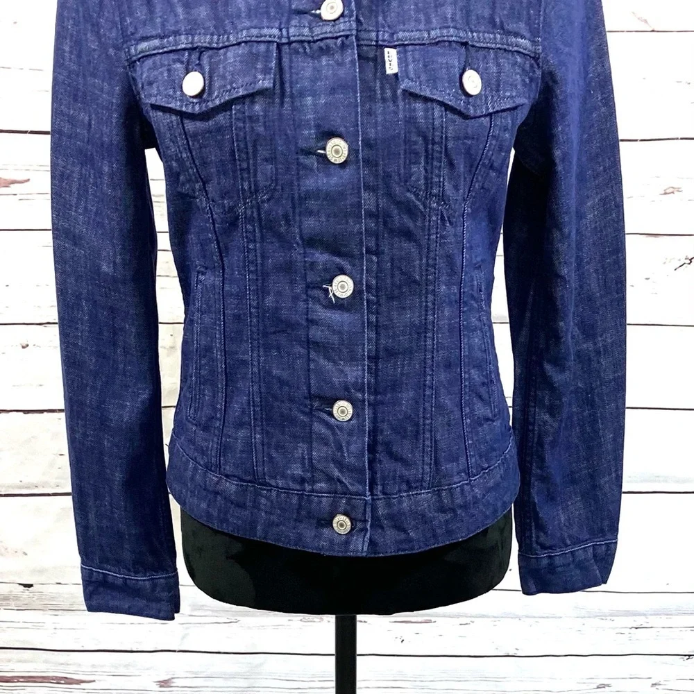 Levi's‎ Womens Trucker Jacket Denim Blue Size M